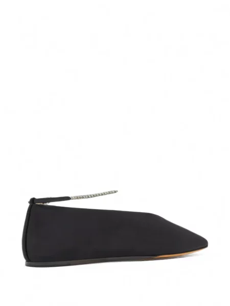 Balerini Le Monde Beryl din satin negru