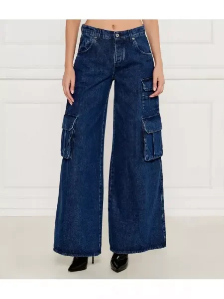 OFF-WHITE Farmer | flare fit fehér