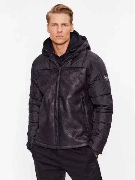 Puhovka Ea7 Emporio Armani črna