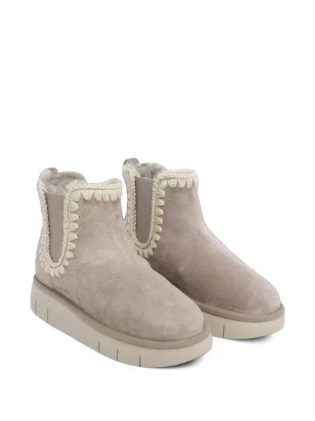 Botine chelsea Mou gri