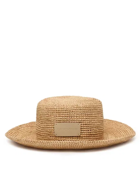 Emporio Armani Pălărie deschis bej