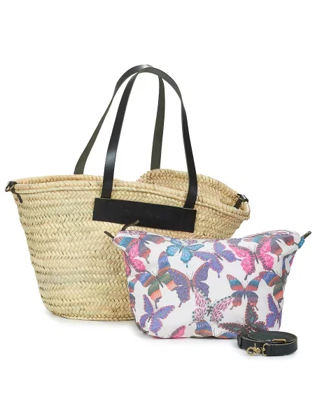Geantă shopper Desigual bej