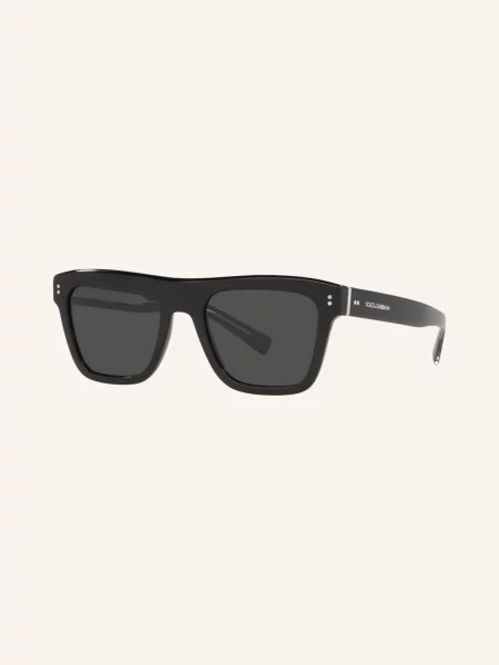 Dolce & Gabbana Sluneční Brýle černá/ tmavě šedá černé