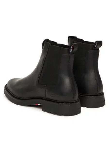Chelsea cipele Tommy Hilfiger Comfort Lwt crna