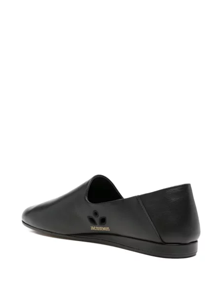 Pantofi loafer Jacquemus cu imagine negru