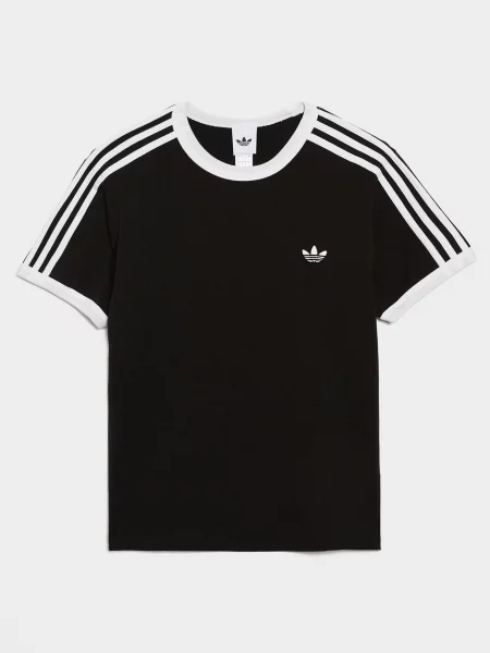 Tričko adidas 3S Tee Slim Black/ White S bílé