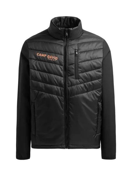 CAMP DAVID Prehodna jakna Keep Focused oranžna črna