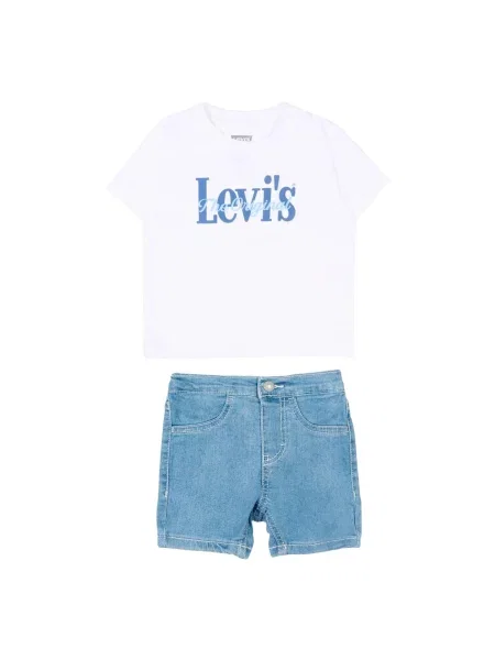 Dětské tričko Levi's bílé