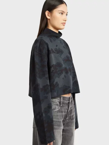 Камуфляжна водолазка G-star Raw синя