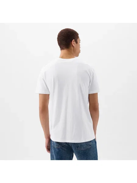 T-Shirt Gap λευκό