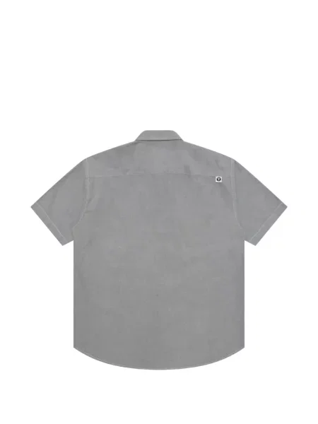 Cămașă Aape By A Bathing Ape cu autograf gri