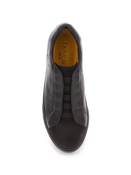 Sneakerși Doucal's din piele maro