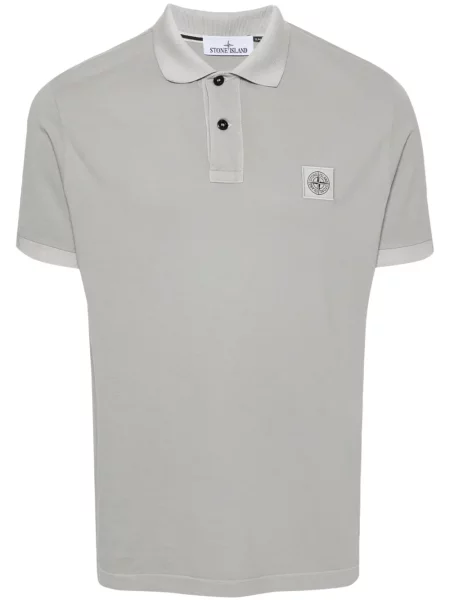 Polo Stone Island cu strasuri gri