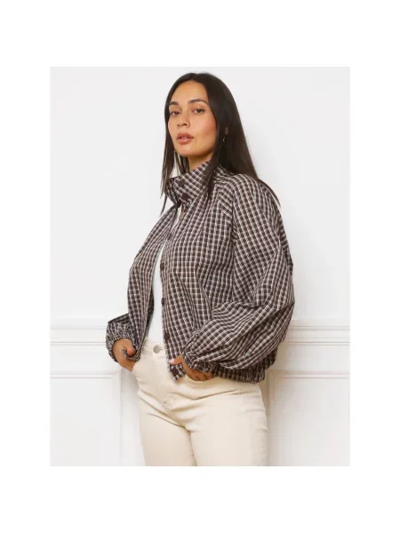 Bluza La Modeuse smeđa