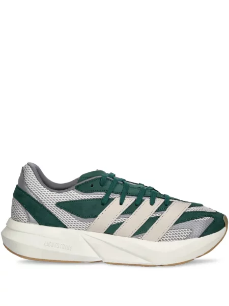 Trening Adidas alergare cu glugă cu broderie gri