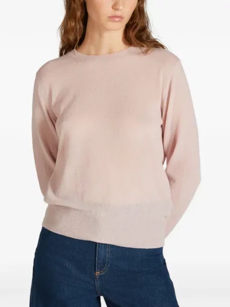 Pulover Slowear cu decolteu rotund roz