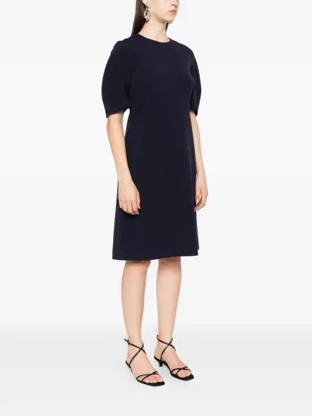 Rochie midi Peserico până la genunchi de costum albastru