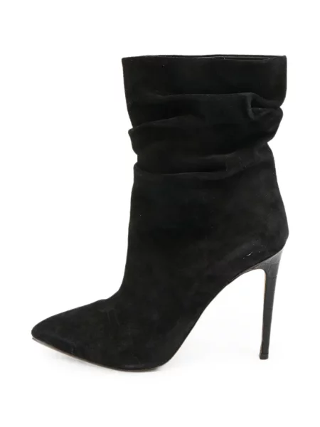 Botine Paris Texas din piele de căprioară negru