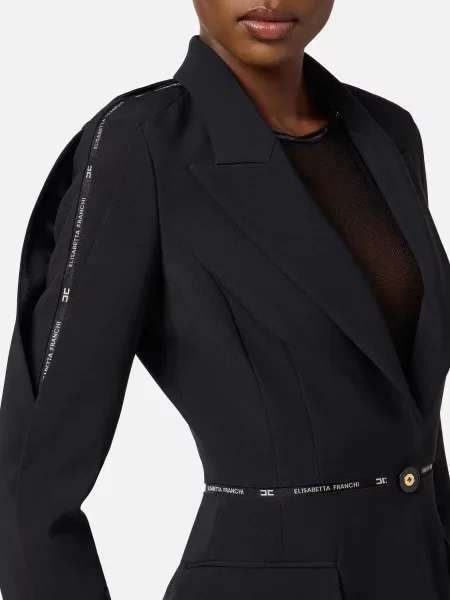 Піджак Elisabetta Franchi чорний
