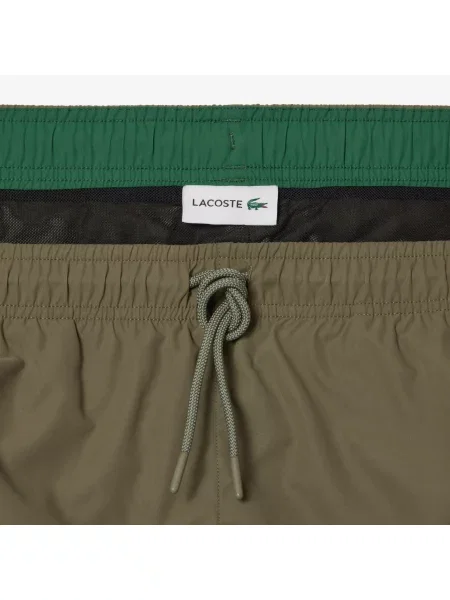 Шорты Lacoste зеленые