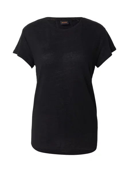 BOSS Majica Evelina' črna