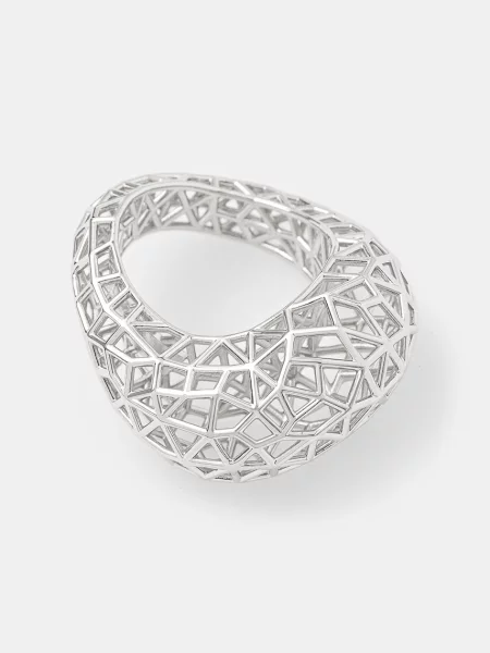Srebrni prstan Tom Wood Maze Ring