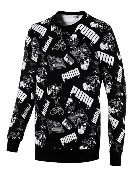 Tricou Puma cu imagine negru