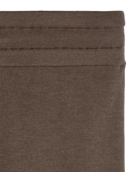 Pantaloni de jogging Tod's de mătase maro