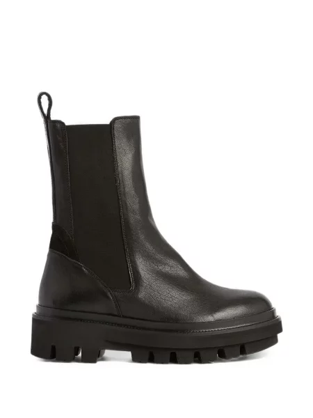 Botine chelsea Allsaints chunky negru