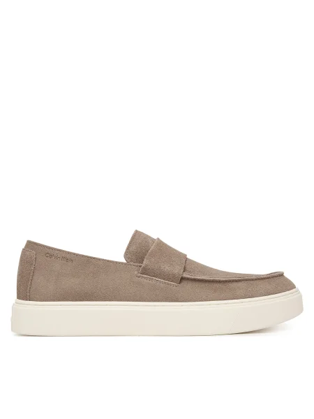 Pantofi loafer Calvin Klein gri