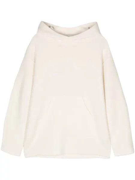 Hanorac cu glugă Iris Von Arnim alb