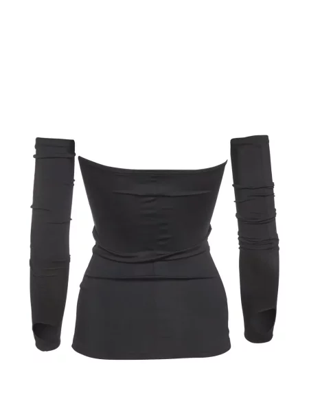 Τοπ Mm6 Maison Margiela από ζέρσεϋ μαύρο