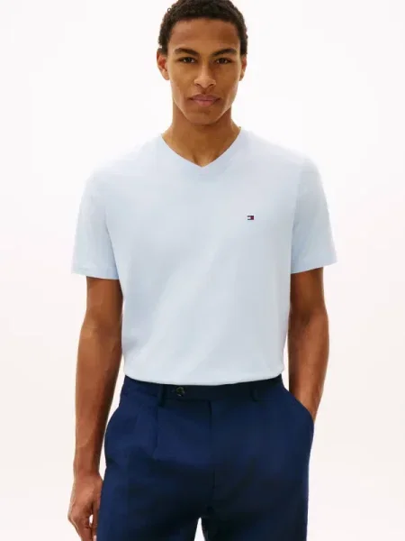Tommy Hilfiger Póló ESSENTIAL kék