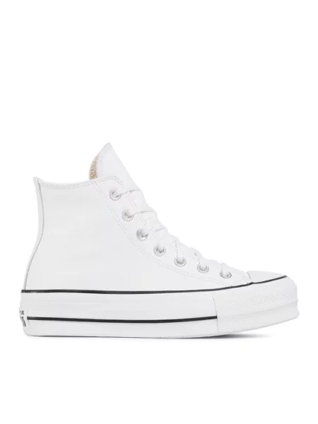 Converse Кеди Chuck Taylor All Star Lift Clean Hi білий