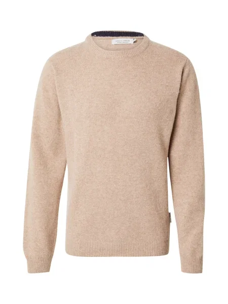 Casual Friday Pulover CF Karl închis bej