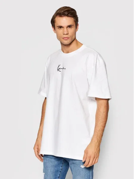 Тениска Karl Kani Signature Tee White S бяло