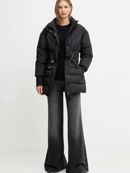 Versace Jeans Couture kurtka puchowa zimowa czarny