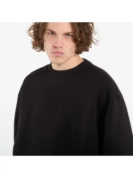 Суитшърт Karl Kani Signature Scuba Os Crewneck Black S черно