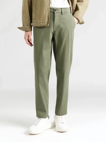 JACK & JONES Pantaloni eleganți JPSTOLLIE DYLAN oliv