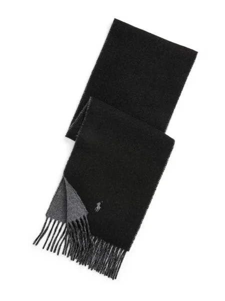 Fular Polo Ralph Lauren de lână negru
