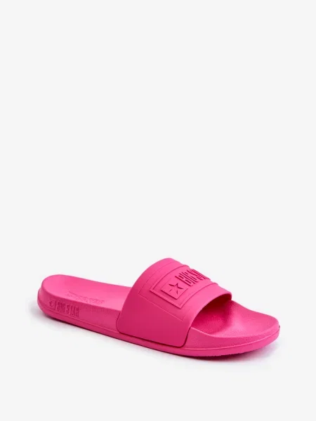 Papuci de casă Big Star Shoes fucsie