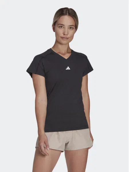 ADIDAS PERFORMANCE Funkční tričko Train Essentials černá bílá