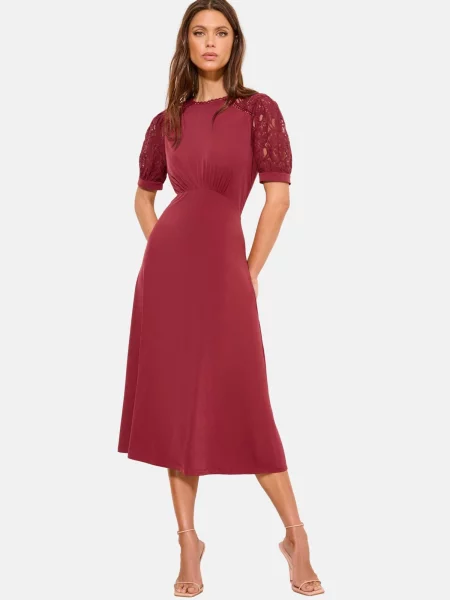 Lipsy Rochie burgundy roșu