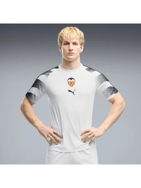 PUMA MÄ™ska koszulka rozgrzewkowa Valencia CF Akcesoria BiaÅ‚y S biała