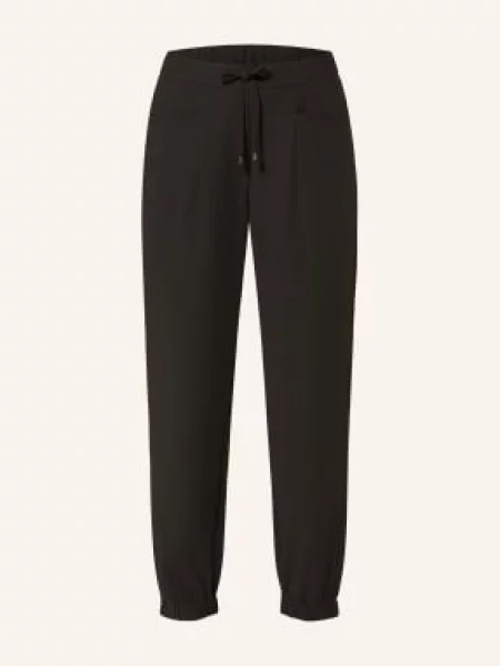 Opus Spodnie Dresowe Myha Vision schwarz czarne