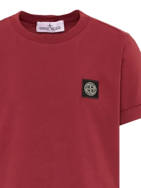Koszulka dziecięca Stone Island czerwona