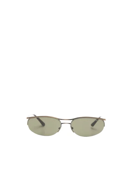 Okulary przeciwsłoneczne Emporio Armani brązowe