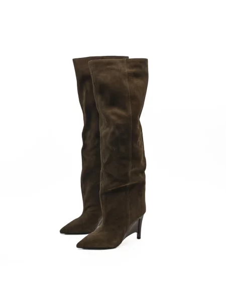 Kozaki Jeffrey Campbell zamszowe brązowe