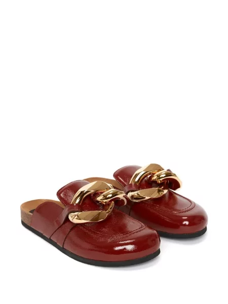 Kožené mules Jw Anderson hnědé