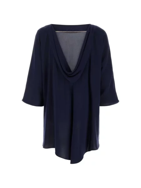 Bluzka Max Mara niebieska